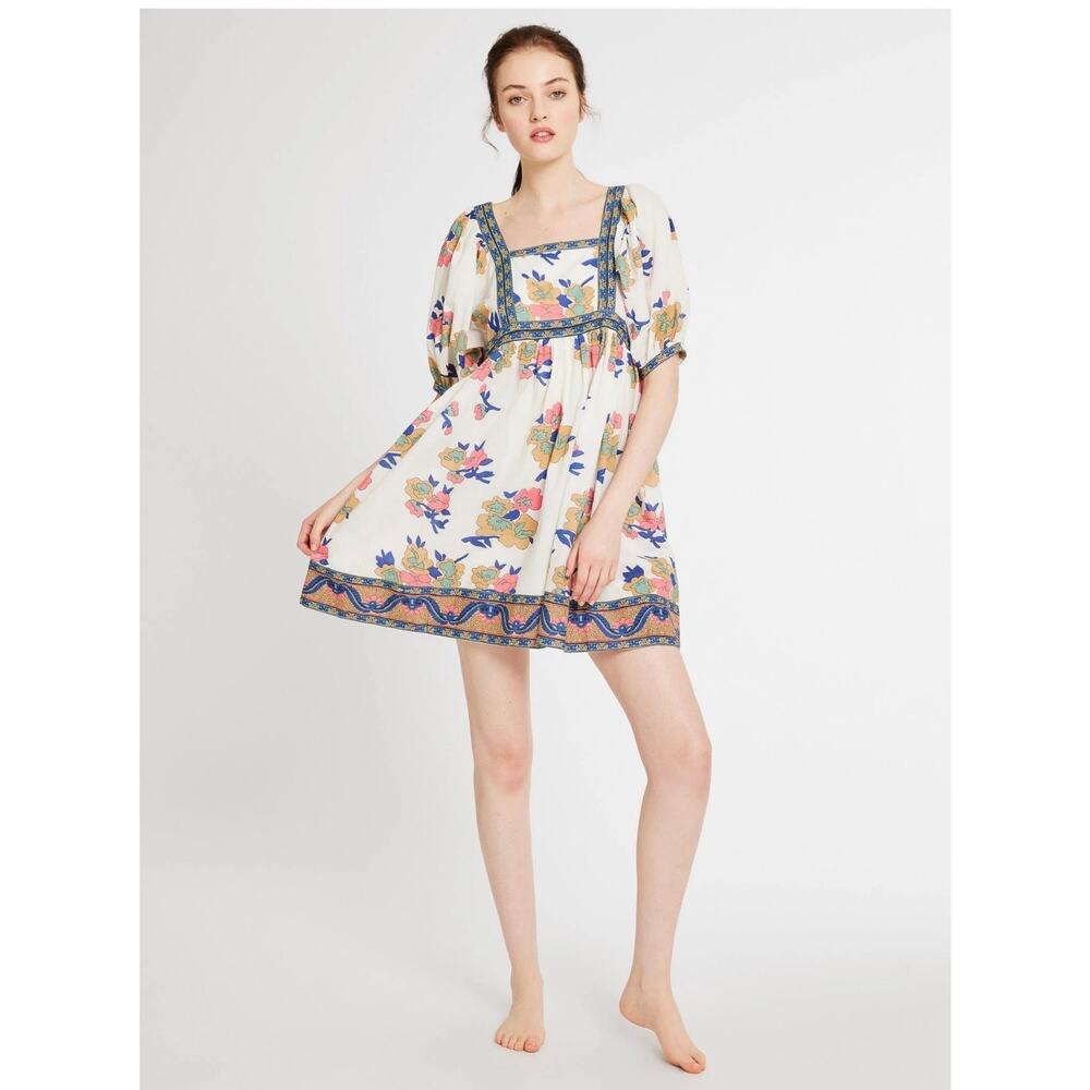 Mille Liesl Midi Dress in Persian Rose Large